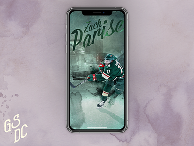 Zach Parise Phone Wallpaper coons design gsdc hockey hockey logo kaylor minnesota nhl parise puck sports st paul wallpaper wild zach