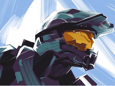 Random Portrait Series: Master Chief