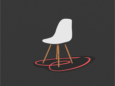 Interview with AirBnb chair illustration