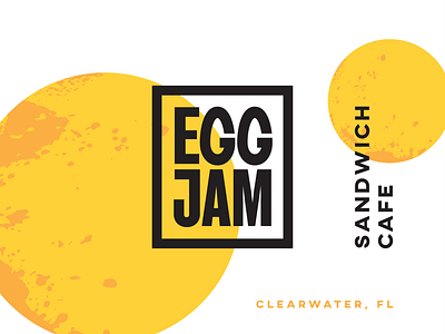 Eggjam Sandwich Cafe Branding