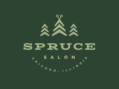 Spruce Salon Branding