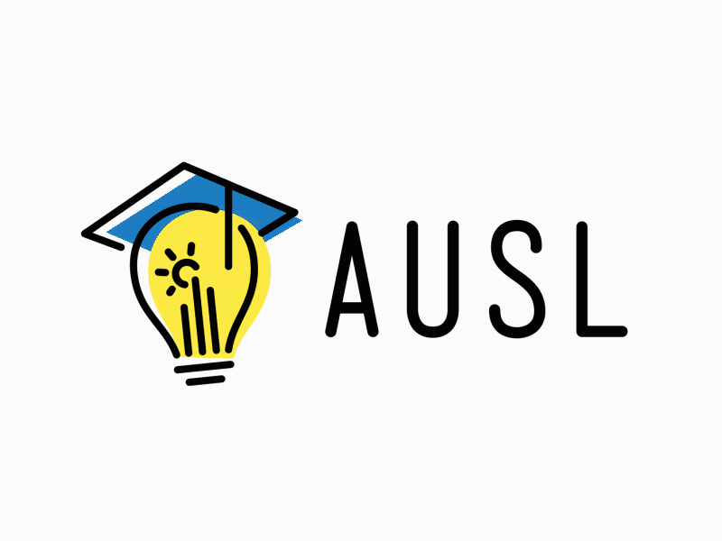 AUSL Logo & Animation animation branding education education logo logo logo design
