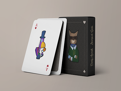 Dandy Animals Playing Cards