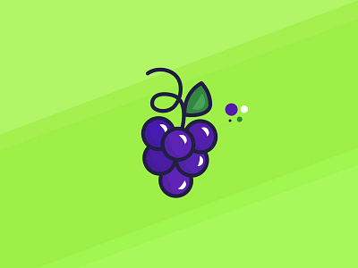 Grapes doodle food fruit grapes
