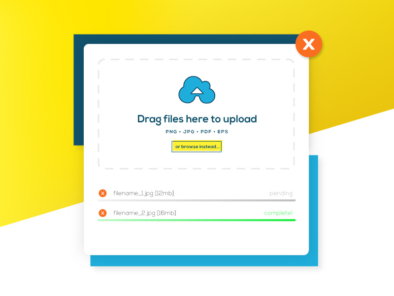 Daily UI No.31 upload files upload icon user interface design daily design challenge file upload ui design ui dailyui