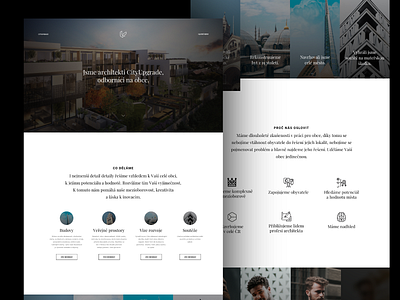 CityUpgrade design flat logo res responsive webdesign website