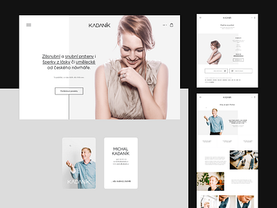 Michal Kadaník branding design flat logo responsive ui webdesign website