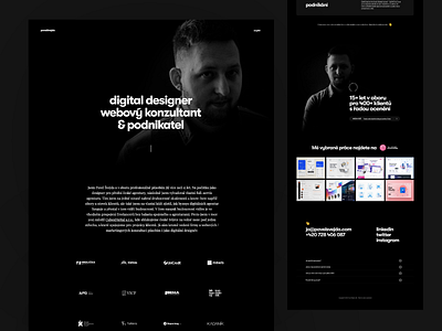 Pavel Svejda design flat logo responsive webdesign webflow website