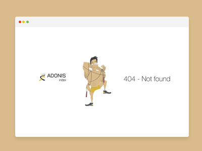 Error pages design illustration