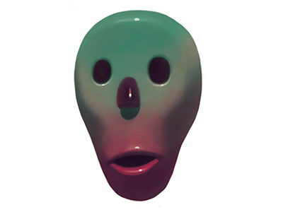 The Mask character color creature digital painting drawing face illustration mask photoshop wacom