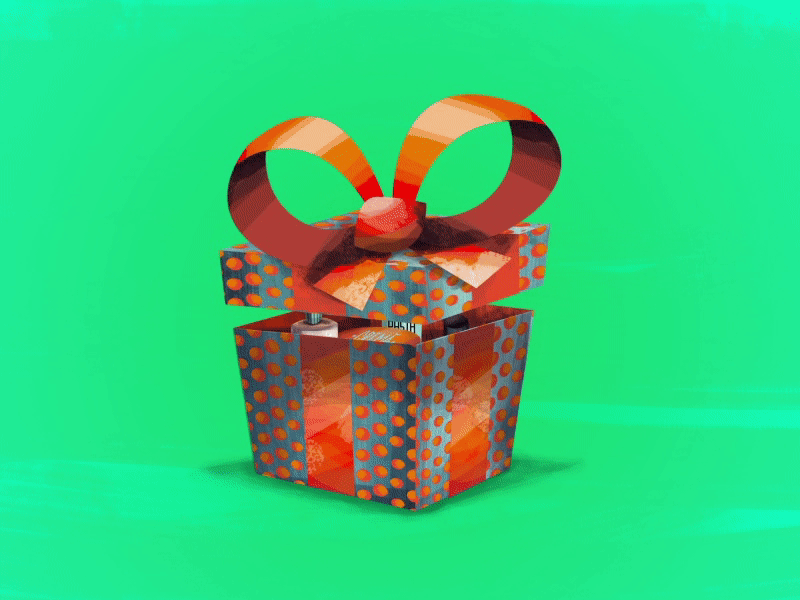 Gifts animation box character design christmas gif gifts illustration video