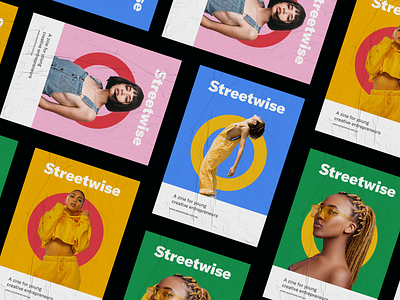 Streetwise Magazine Street Posters art direction branding design layout design print design