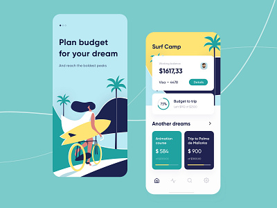 Budget planner - Mobile concept