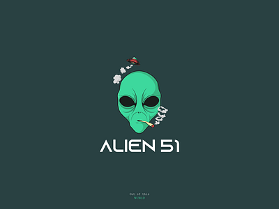 alien51 Logo logo design