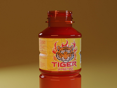 Tiger Energy Drink branding logo