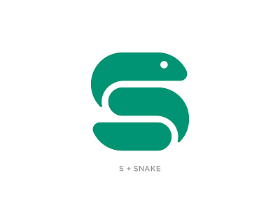 S + Snake Logo by Michal Tomašovič on Dribbble