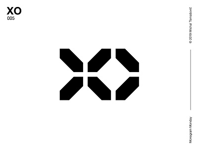 XO lettermark letters logo logo design logomark logotype mark monogram o symbol typography x xo