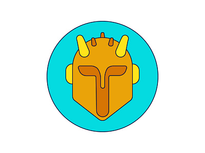 The Mandalorian 2d branding design icon illustration logo mandalorian starwars ui vector