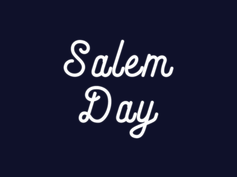 Salem Day animation gif line salem