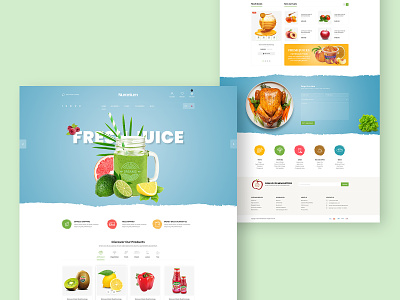 Fruits & Organic Food Store - Shopify Theme