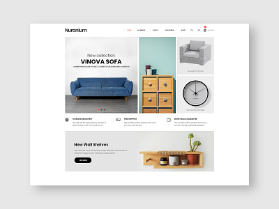 Furniture Store - Minimalist Style Shopify Theme clean design dropshipping furniture furniture shop furniture store furniture website minimal minimalism minimalist minimalist design prestashop theme shopify shopify store shopify template shopify theme web design web development website design website development