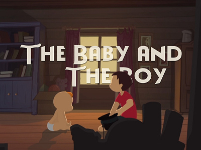 The Baby and The Boy • 2D Animation 2d animation baby boy character design
