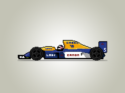 Pixel Willams F1 car