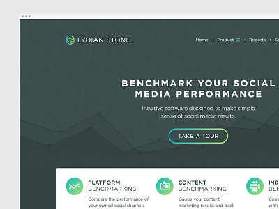 Lydian Stone Website black branding diagram gradient grey identity logo sans serif shape typography