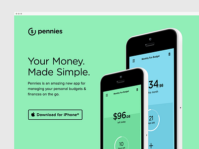 Pennies for iPhone