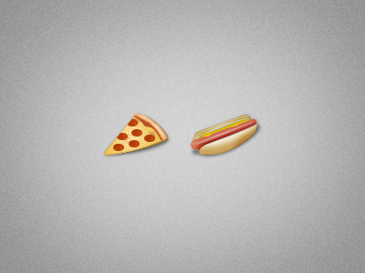 Fast food icons #2 fast food food icons hotdog icon pizza