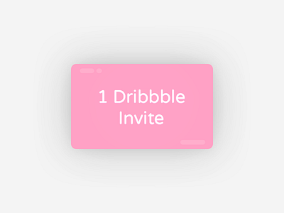 One Dribbble Invite draft dribbble giveaway invitation invite invites join