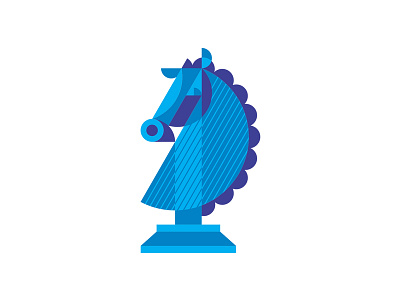 Chess knight piece character design illustration logo дизайн иллюстрация