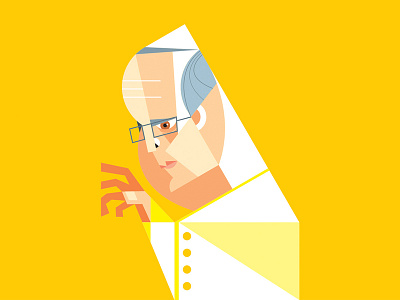 Pope art catholic celebrities celebrity character concept design illustration magazine pope portrait дизайн иллюстрация