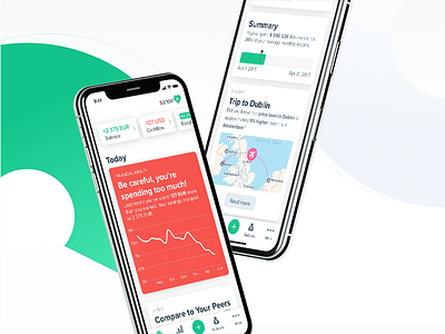 Future of Spendee (Sneak Peek) ai analytics app assistant cards colours finance flat ios minimal ui