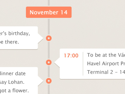﻿﻿Unusual Calendar for iPad mini calendar diary ios ipad mini minimal minimalistic