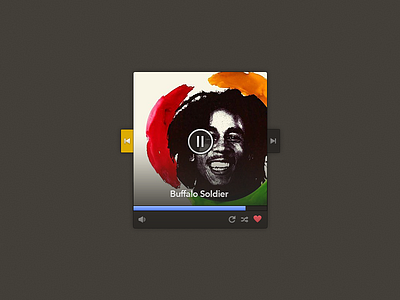 Audio Ui audio bob marley media ui