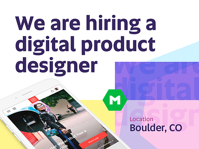 Hiring a Digital Product Designer boulder colorado design jobs hiring jobs mojotech ui ux