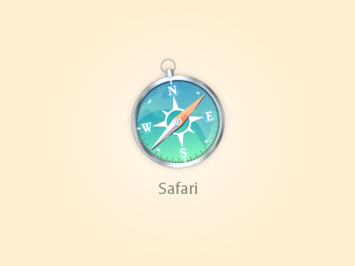 Safari Icon - FREE PSD apple apple safari compas free free download freebies icon logo muted psd safari