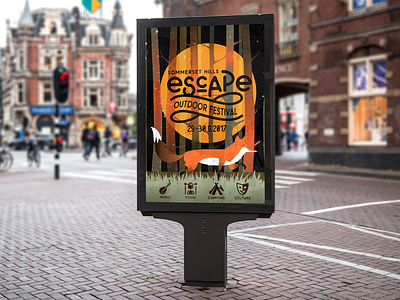 Escape Outdoor Festival - Poster