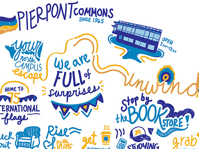 Unions Identities 3 branding doodling illustration illustrative marketing campaign