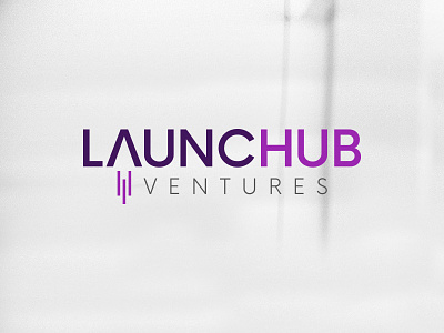 LAUNCHub Ventures - Logo branding clean design flame graphic icon launch launchub logo minimalist rocket symbol