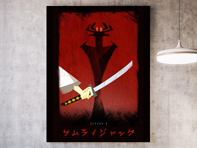 Samurai Jack - Vector Poster