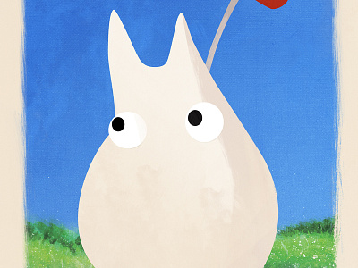 white totoro