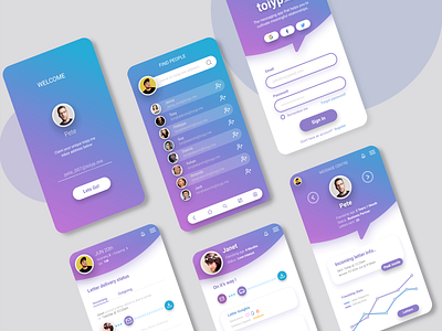 Toiyp messaging app