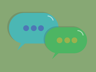 Speech Bubbles design illustration illustrator