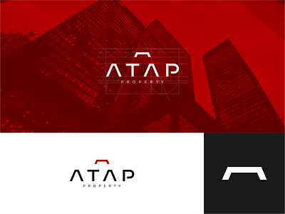 Atap Property Logo Design a logo golden ratio good logo graphic design illustration initial logo logo logo design logo inspiration property logo typography