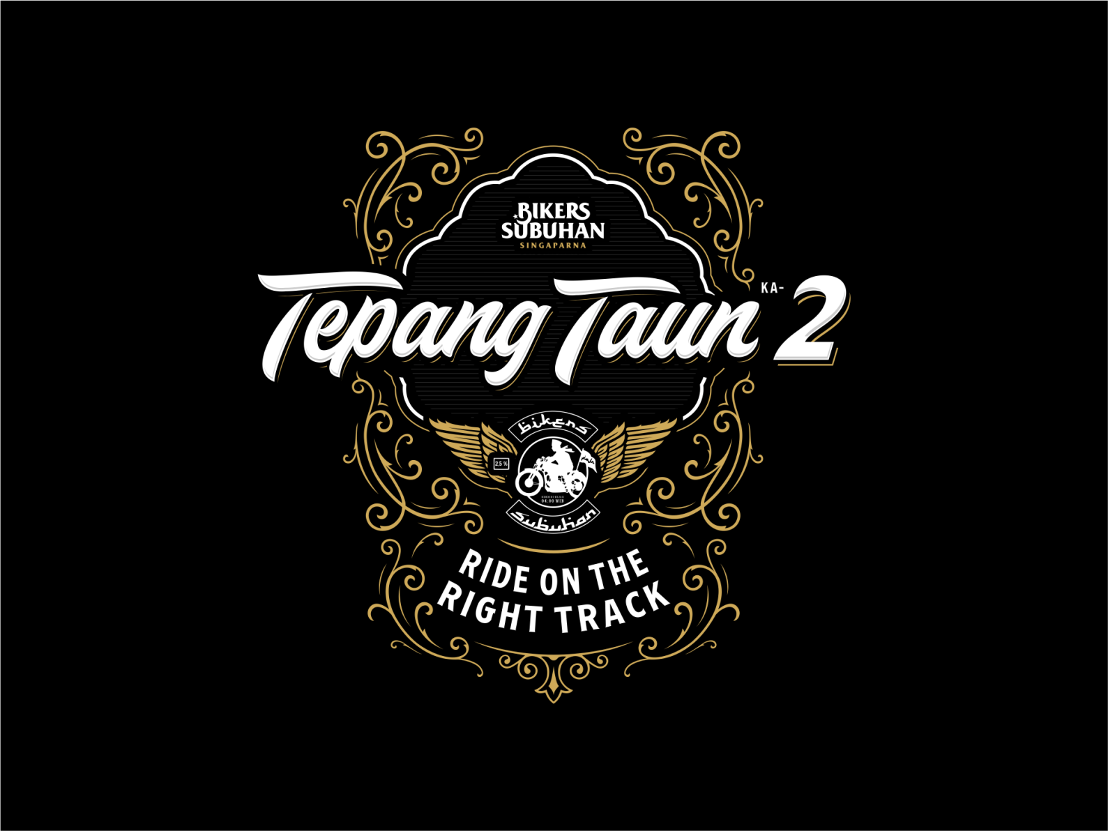 Tepang Taun Ka-2 Bikers Subuhan Singaparna by Kreathifa Studio on Dribbble