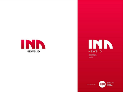 Logo INA News.id graphic design iconic islamic logo logo design logotype