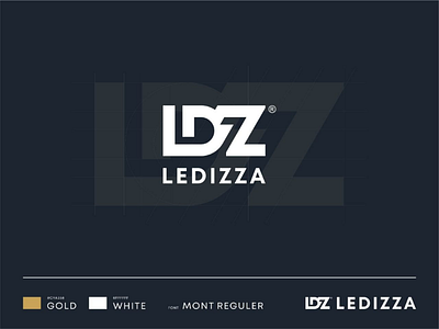 LEDIZZA Logo Design brand identity fashion graphic design lettering logo design logotype typography