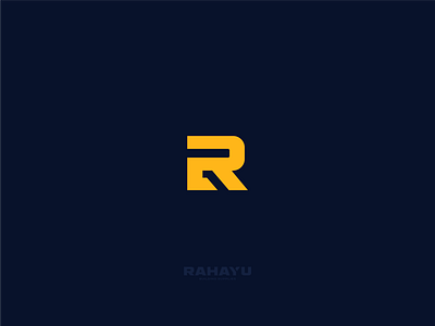 Initial R for Rahayu graphic design iconic illustration initial logo logo design logotype typography